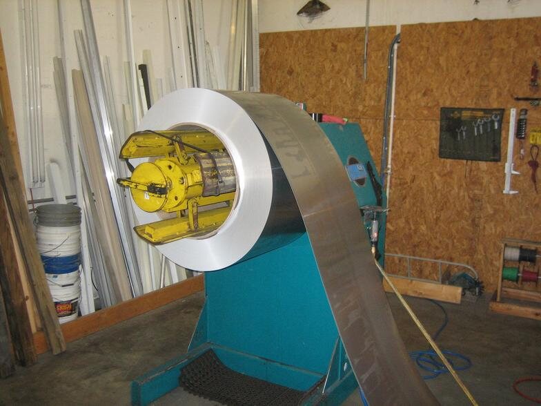 Storm-panel manufacturing line at HSPM in Palm Bay, Florida